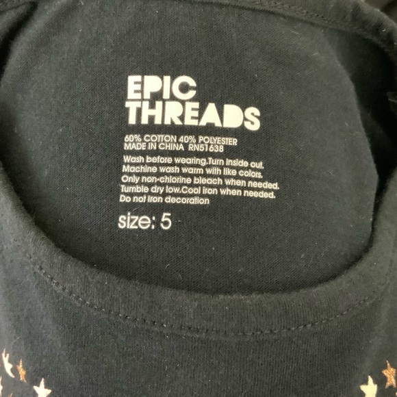 Girl’s Epic Threads Love Tee - Picture 4 of 4